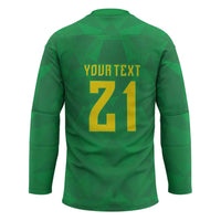 Custom Brazil WC26 Hockey Jersey Future Brasil Rumo Ao Hexa