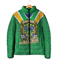 Custom Brazil WC26 Padded Jacket Future Brasil Rumo Ao Hexa