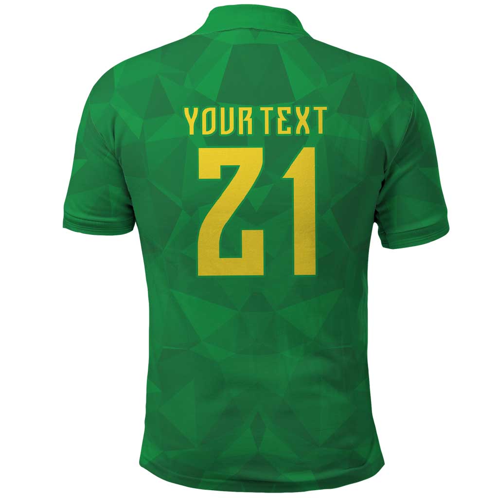 Custom Brazil WC26 Polo Shirt Future Brasil Rumo Ao Hexa