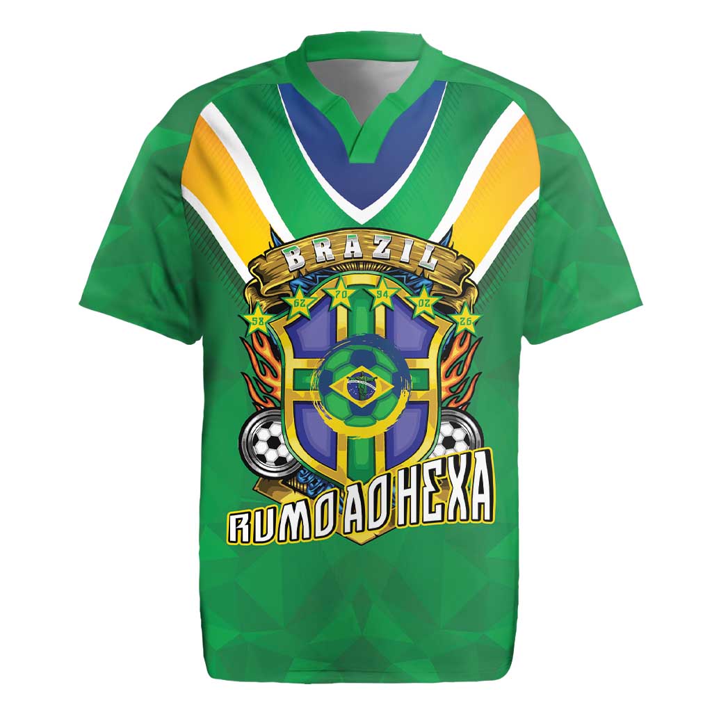 Custom Brazil WC26 Rugby Jersey Future Brasil Rumo Ao Hexa