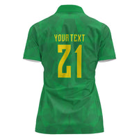 Custom Brazil WC26 Women Polo Shirt Future Brasil Rumo Ao Hexa