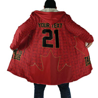 Custom Canada Football Pride Cloak Take Me To America Maple Leaf