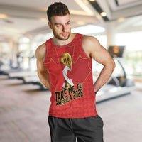 Custom Canada Football Pride Men Tank Top Take Me To America Maple Leaf