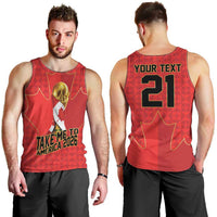 Custom Canada Football Pride Men Tank Top Take Me To America Maple Leaf