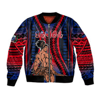 Polynesian Samoa Independence Day Bomber Jacket Polynesian Pacific Tribal LT9 - Wonder Print Shop