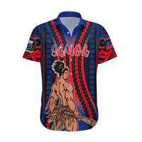 Polynesian Samoa Independence Day Hawaiian Shirt Polynesian Pacific Tribal - Wonder Print Shop