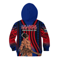 Polynesian Samoa Independence Day Kid Hoodie Polynesian Pacific Tribal - Wonder Print Shop