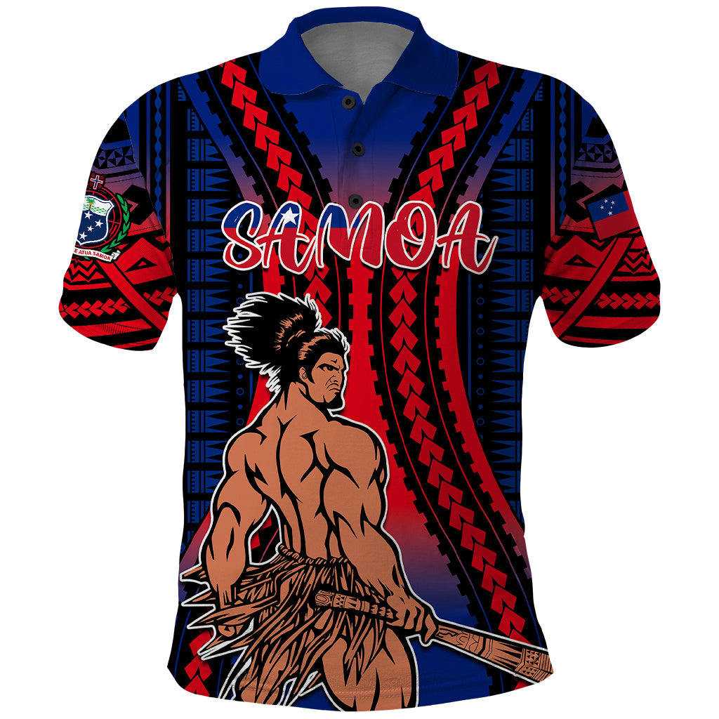 Polynesian Samoa Independence Day Polo Shirt Polynesian Pacific Tribal - Wonder Print Shop