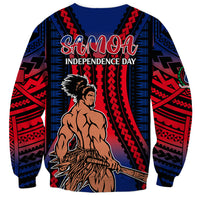 Polynesian Samoa Independence Day Sweatshirt Polynesian Pacific Tribal - Wonder Print Shop