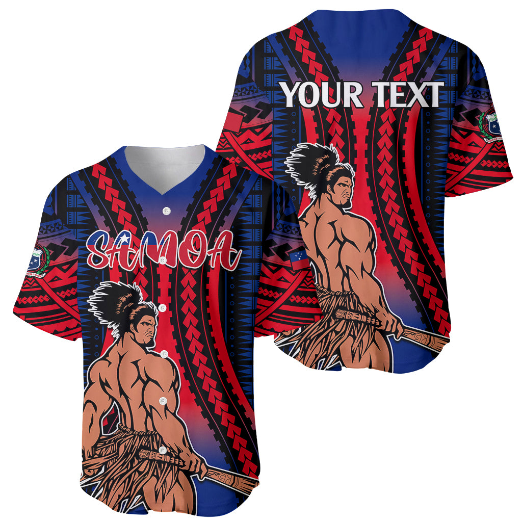 Custom Polynesian Samoa Independence Day Baseball Jersey Polynesian Pacific Tribal LT9 - Wonder Print Shop