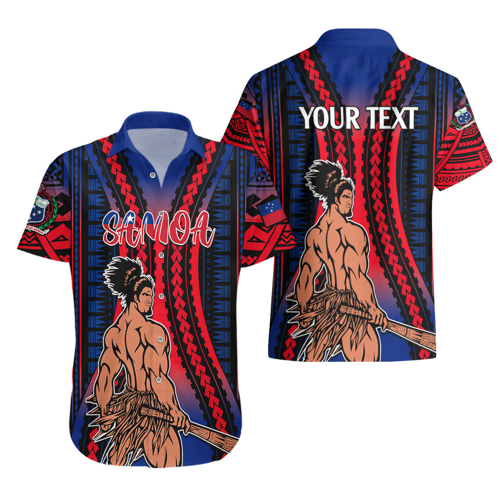 Custom Polynesian Samoa Independence Day Hawaiian Shirt Polynesian Pacific Tribal - Wonder Print Shop