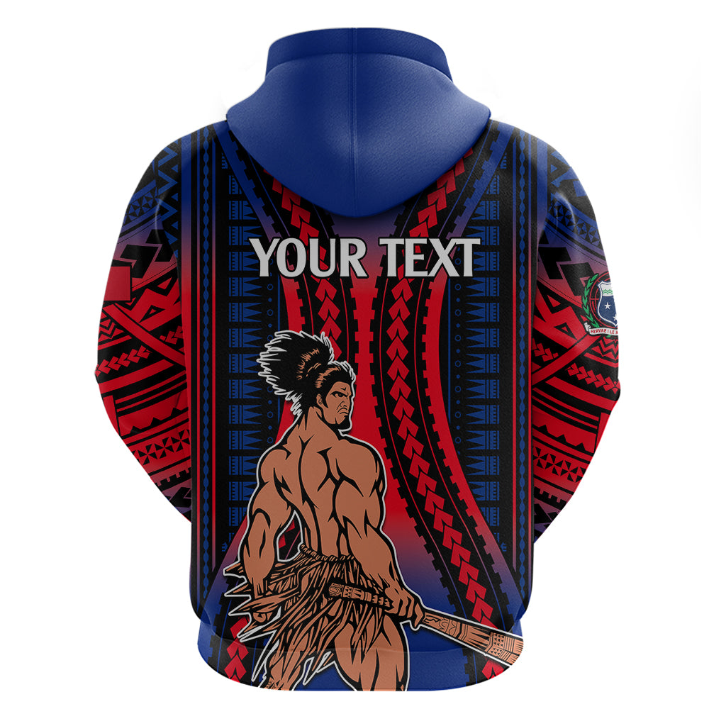 Custom Polynesian Samoa Independence Day Hoodie Polynesian Pacific Tribal - Wonder Print Shop
