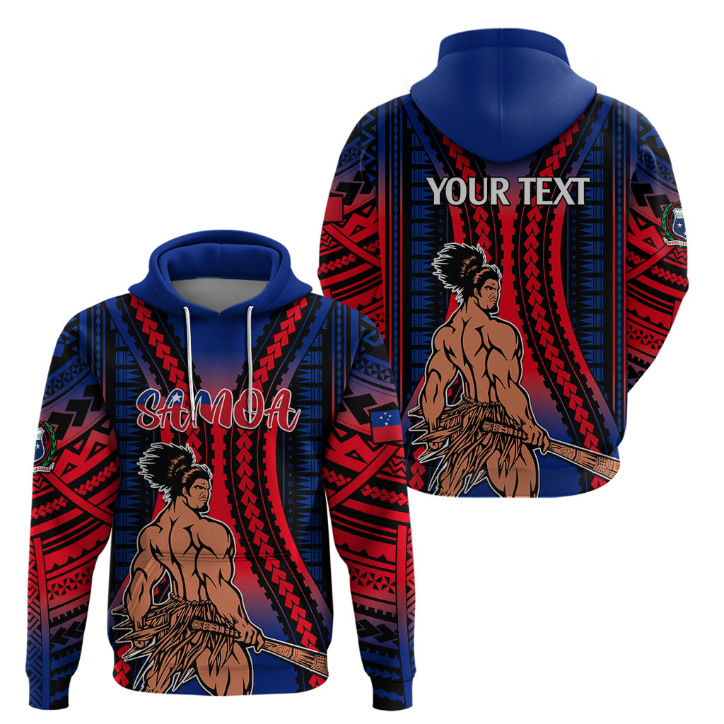 Custom Polynesian Samoa Independence Day Hoodie Polynesian Pacific Tribal - Wonder Print Shop