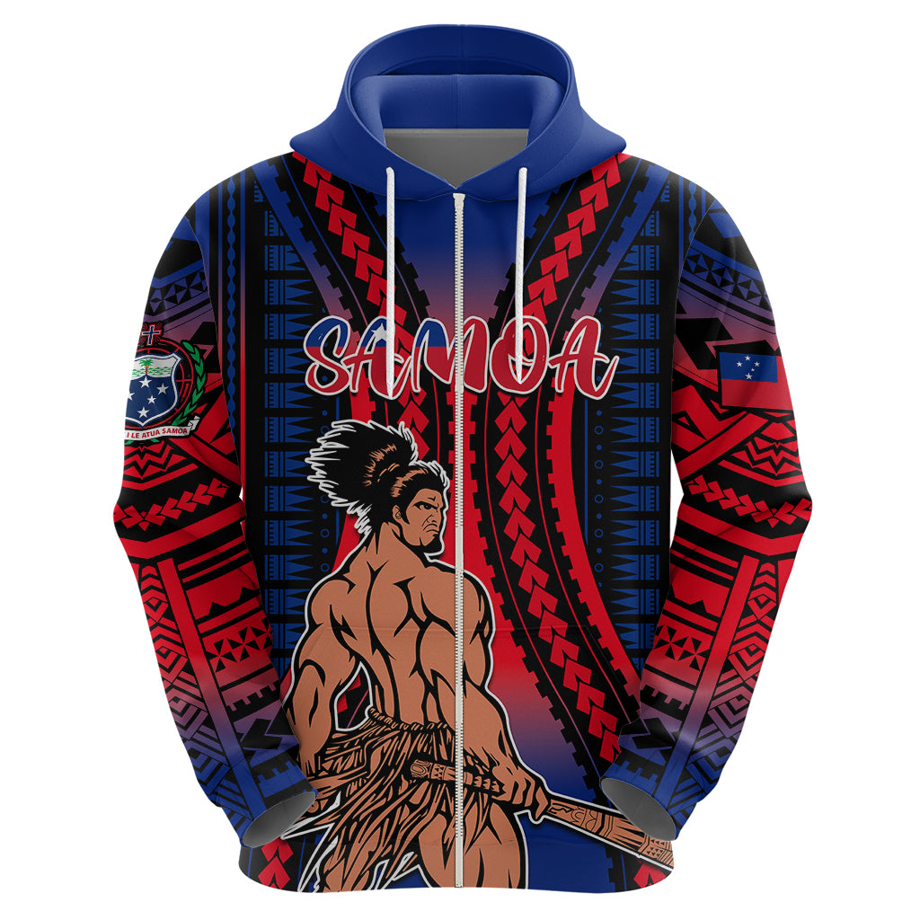 Custom Polynesian Samoa Independence Day Hoodie Polynesian Pacific Tribal - Wonder Print Shop