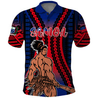 Custom Polynesian Samoa Independence Day Polo Shirt Polynesian Pacific Tribal - Wonder Print Shop