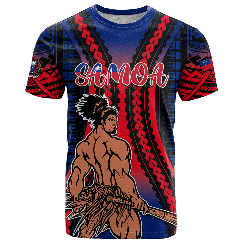 Custom Polynesian Samoa Independence Day T Shirt Polynesian Pacific Tribal - Wonder Print Shop