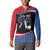 Funny Ice Cream 1776 Drip Personalized Button Sweatshirt American Flag 4th Of July