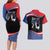 Funny Ice Cream 1776 Drip Personalized Couples Matching Long Sleeve Bodycon Dress and Hawaiian Shirt American Flag 4th Of July