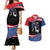 Funny Ice Cream 1776 Drip Personalized Couples Matching Mermaid Dress and Hawaiian Shirt American Flag 4th Of July