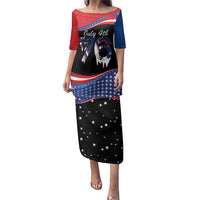 Funny Ice Cream 1776 Drip Personalized Family Matching Puletasi and Hawaiian Shirt American Flag 4th Of July