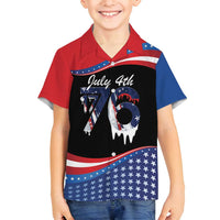 Funny Ice Cream 1776 Drip Personalized Family Matching Summer Maxi Dress and Hawaiian Shirt American Flag 4th Of July