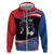 Funny Ice Cream 1776 Drip Personalized Hoodie American Flag 4th Of July