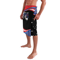 Funny Ice Cream 1776 Drip Personalized Lavalava American Flag 4th Of July