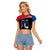 Funny Ice Cream 1776 Drip Personalized Raglan Cropped T Shirt American Flag 4th Of July