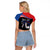 Funny Ice Cream 1776 Drip Personalized Raglan Cropped T Shirt American Flag 4th Of July
