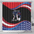 Funny Ice Cream 1776 Drip Personalized Shower Curtain American Flag 4th Of July