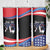 Funny Ice Cream 1776 Drip Personalized Skinny Tumbler American Flag 4th Of July