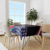 Funny Ice Cream 1776 Drip Personalized Tablecloth American Flag 4th Of July