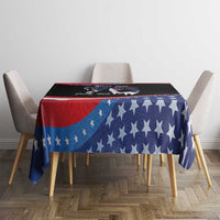 Funny Ice Cream 1776 Drip Personalized Tablecloth American Flag 4th Of July