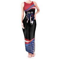 Funny Ice Cream 1776 Drip Personalized Tank Maxi Dress American Flag 4th Of July