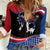 Funny Ice Cream 1776 Drip Personalized Women Casual Shirt American Flag 4th Of July