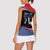 Funny Ice Cream 1776 Drip Personalized Women Sleeveless Polo Shirt American Flag 4th Of July