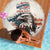 Happy Fourth of July Personalized Beach Blanket Bald Eagle USA Independence Day