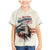 Happy Fourth of July Personalized Family Matching Mermaid Dress and Hawaiian Shirt Bald Eagle USA Independence Day