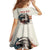Happy Fourth of July Personalized Family Matching Off Shoulder Maxi Dress and Hawaiian Shirt Bald Eagle USA Independence Day