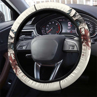 Happy Fourth of July Steering Wheel Cover Bald Eagle USA Independence Day