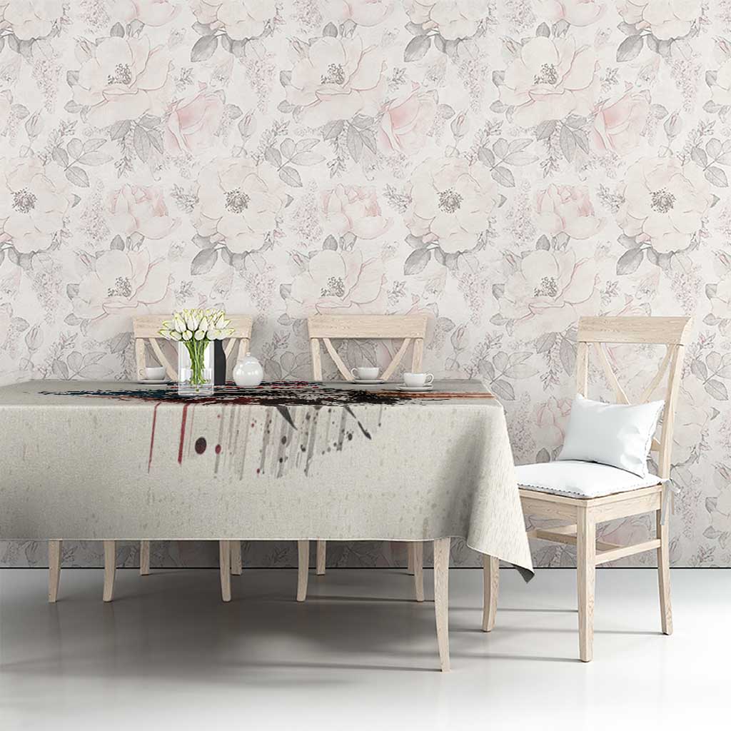 Happy Fourth of July Personalized Tablecloth Bald Eagle USA Independence Day