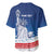 History Began 4th of July Personalized Baseball Jersey Statue of Liberty US Flag