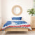 History Began 4th of July Personalized Bedding Set Statue of Liberty US Flag