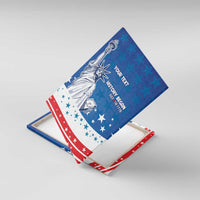 History Began 4th of July Personalized Canvas Wall Art Statue of Liberty US Flag