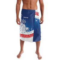 History Began 4th of July Personalized Lavalava Statue of Liberty US Flag