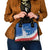 History Began 4th of July Personalized Shoulder Handbag Statue of Liberty US Flag