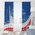 History Began 4th of July Personalized Window Curtain Statue of Liberty US Flag