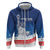 History Began 4th of July Personalized Zip Hoodie Statue of Liberty US Flag