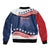 July 4th 1776 American Flag Vintage Personalized Bomber Jacket USA Independence Day