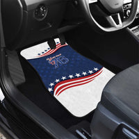 July 4th 1776 American Flag Vintage Personalized Car Mats USA Independence Day